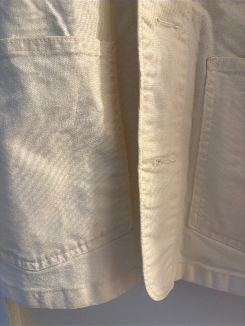 GAP Off-White Men's Workwear Jacket - Picture 4 of 5